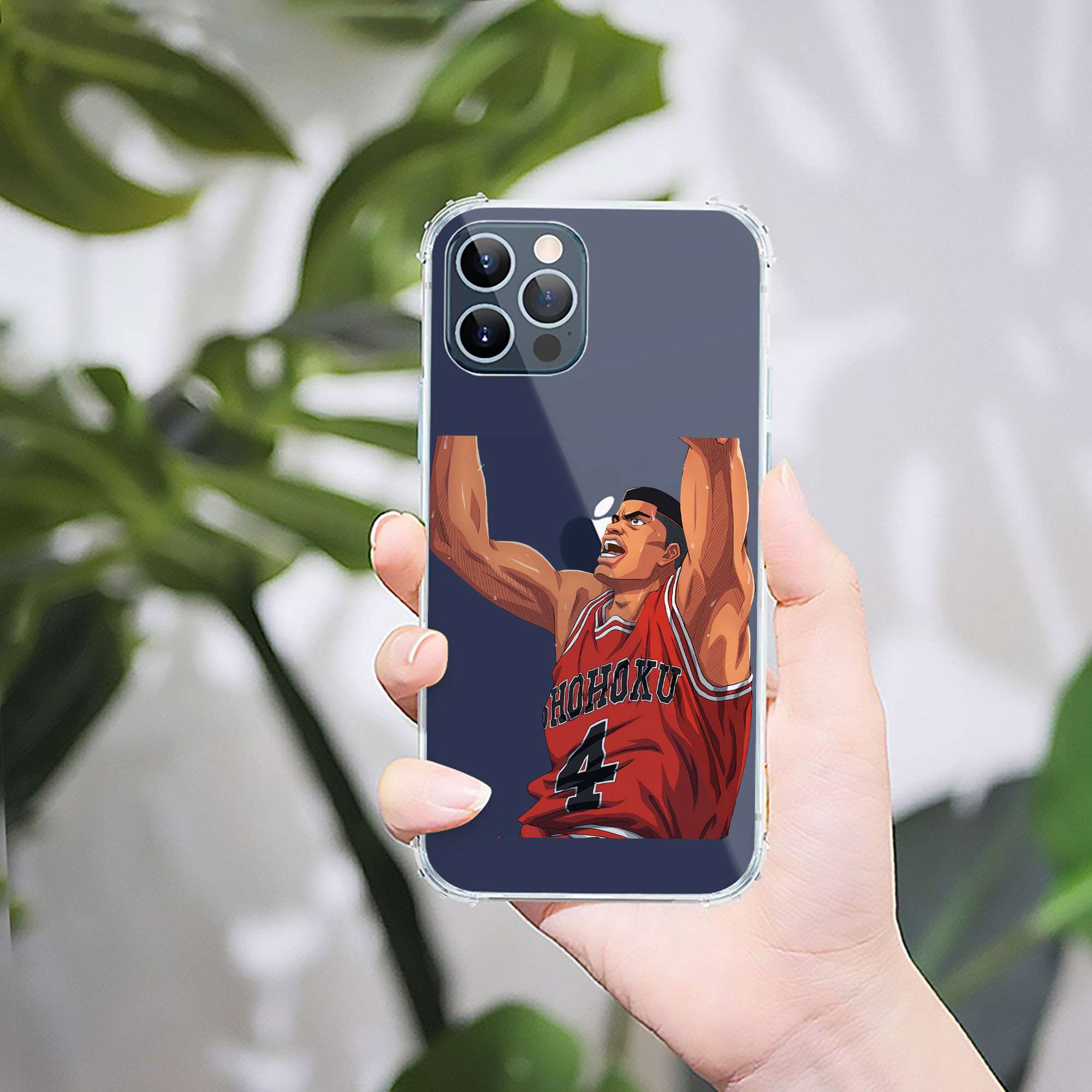 （画像用） SLAM DUNK／スラムダンク 【iPhone 12シリーズ対応】透明スマホケース（クリアソフトケース）